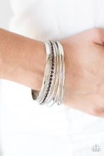 Load image into Gallery viewer, Gorgeous in Glitter Purple Bangles