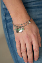 Load image into Gallery viewer, Growing Strong Green Bangle