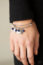 Load image into Gallery viewer, Growing Strong Blue Bangle