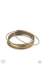 Load image into Gallery viewer, Get into Gear Brass Bangles