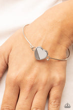 Load image into Gallery viewer, Hidden Intentions White Bangle