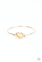Load image into Gallery viewer, Hidden Intentions Gold Bangle