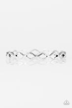 Load image into Gallery viewer, Industrial Movement Silver Bangle