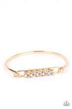 Load image into Gallery viewer, In Charm’s Way Gold Bangle