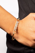 Load image into Gallery viewer, In Charm’s Way Gold Bangle