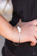Load image into Gallery viewer, Industrial Innovation White Bangle