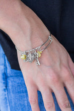 Load image into Gallery viewer, Locked on Yellow Bangle