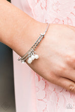 Load image into Gallery viewer, Major Upscale White Bangle