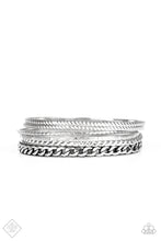 Load image into Gallery viewer, Mayan Mix Silver Bangles