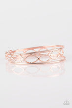Load image into Gallery viewer, Metal Manic Rose Gold Bangles