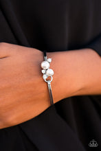 Load image into Gallery viewer, Money Mindset White Bangle