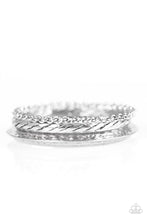 Load image into Gallery viewer, Not Very Ladylike Silver Bangles