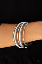 Load image into Gallery viewer, Pay a Hefty Shine Silver Bangles