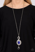 Load image into Gallery viewer, Fairytale Finesse Blue Lanyard Necklace