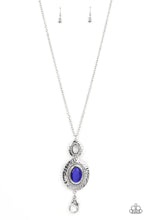 Load image into Gallery viewer, Fairytale Finesse Blue Lanyard Necklace