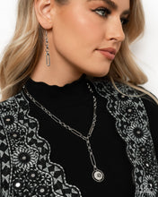 Load image into Gallery viewer, Falling for a Shooting Star White Necklace