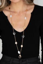 Load image into Gallery viewer, Glossy Glamorous White Lanyard Necklace