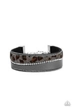 Load image into Gallery viewer, Flirtatiously Feline Silver Clap Wrap