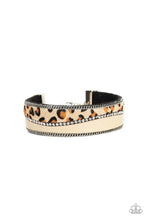 Load image into Gallery viewer, Flirtatiously Feline Yellow Clasp Wrap