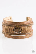 Load image into Gallery viewer, It Takes Heart Brass Clasp Wrap