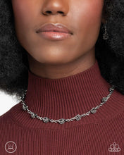 Load image into Gallery viewer, Rosy Reputation Silver Choker