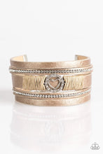Load image into Gallery viewer, It Takes Heart Brown Clasp Wrap