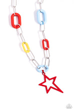 Load image into Gallery viewer, Stargazing Show Red Necklace