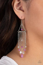 Load image into Gallery viewer, Marina Breeze Purple Earrings