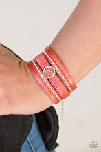 Load image into Gallery viewer, It Takes Heart Orange Clasp Wrap