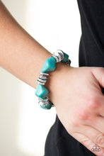 Load image into Gallery viewer, Stone Age Stunner Blue Bracelet