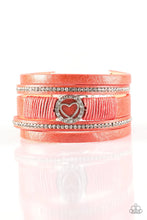 Load image into Gallery viewer, It Takes Heart Orange Clasp Wrap