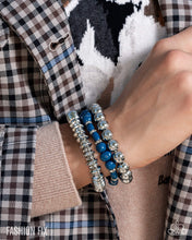 Load image into Gallery viewer, Timeless Tangibility Blue Bracelet