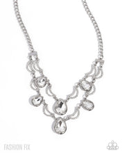 Load image into Gallery viewer, The Dazzling Diaries White Necklace