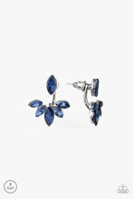 Load image into Gallery viewer, Radical Refinement Blue Jacket Earrings