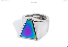 Load image into Gallery viewer, Oil Spill Opulence Multi Men’s Ring