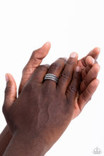 Load image into Gallery viewer, Man vs Machine Silver Men’s Ring