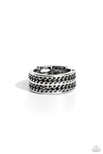 Load image into Gallery viewer, Man vs Machine Silver Men’s Ring