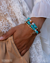 Load image into Gallery viewer, Spirited Sequence Gold Coil Bracelet