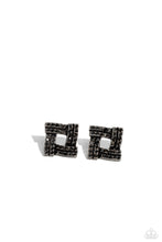 Load image into Gallery viewer, Times Square Scandalous Silver Post Earrings