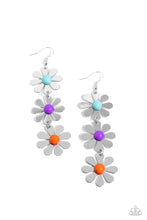 Load image into Gallery viewer, Daisy Dame Purple Earrings