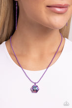 Load image into Gallery viewer, Sprinkle of Simplicity Purple Necklace