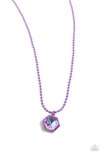 Load image into Gallery viewer, Sprinkle of Simplicity Purple Necklace