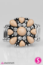Load image into Gallery viewer, Fiji Flowers Brown Ring