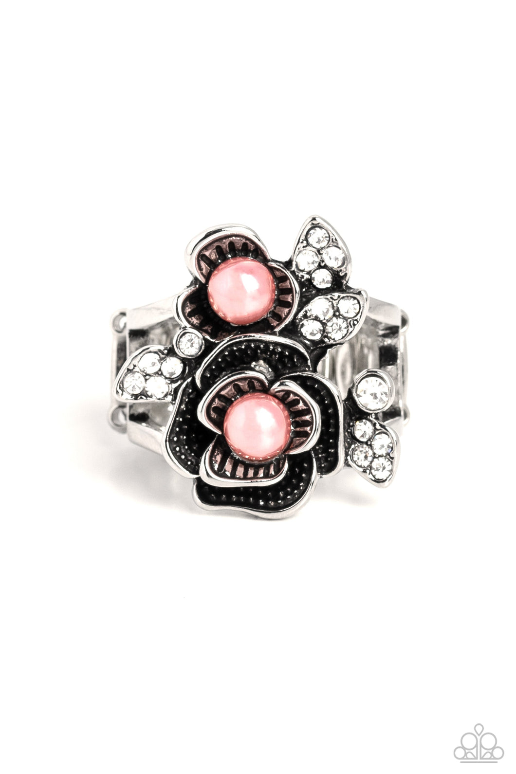 Fine Blooming Orange Ring