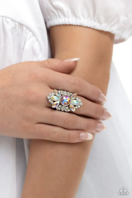 Glisten Here Orange Ring