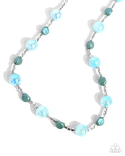 Load image into Gallery viewer, Malibu Makeover Blue Necklace