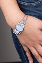 Load image into Gallery viewer, Brilliantly Boho Blue Bracelet