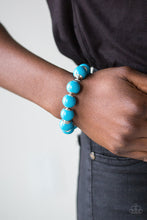 Load image into Gallery viewer, Candy Shop Sweetheart Blue Bracelet