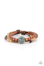 Load image into Gallery viewer, Existential Earth Child Blue Pull Cord Urban Bracelet