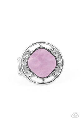 Encompassing Pearlescence Purple Ring
